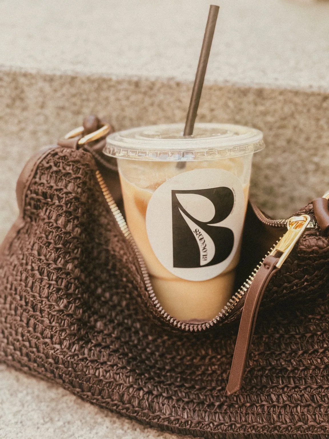 Iced Coffee im Bloggers Becher